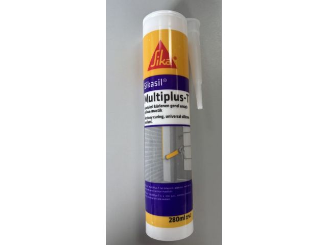 Герметик силиконовый универсальный Sikasil Multiplus-T прозрачный, 280 мл