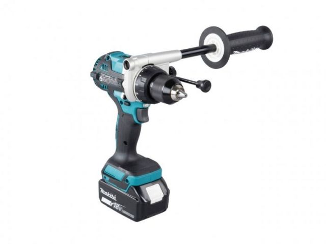 Аккум. ударная дрель-шуруповерт MAKITA LXT DHP 486 RTJ в кейсе (ОТГРУЗКА ТОЛЬКО ПО ЭТН/ЭТТН | 18.0 В, 2 акк., 5.0 А/ч Li-Ion, 2 скор., 125 Н