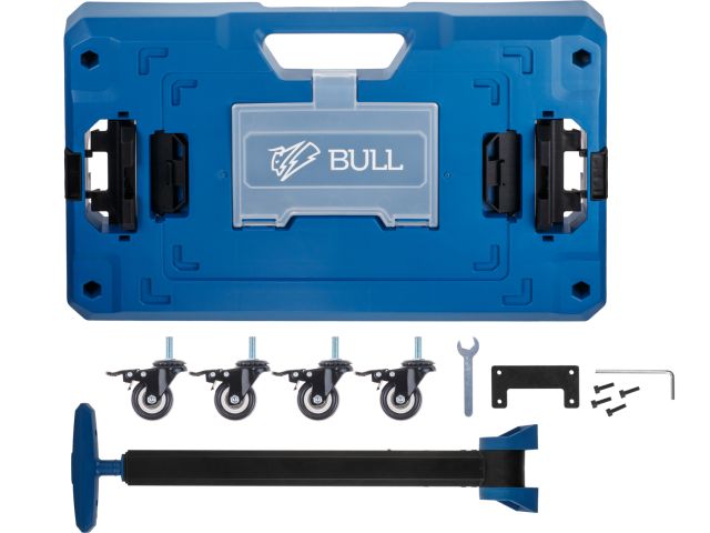 Платформа для ящиков BULL Xcase X004 R + телескоп. рукоять (565х354х151 мм, PP пластик)