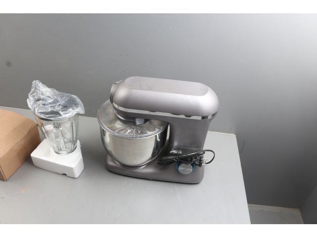 Кухонный комбайн NORMANN AFP-965 уцененный (0989329110) б/у (0989329110) (2000 Вт; регул.скор.; 12 функций; чаша миксера 7 л; чаша блендера 