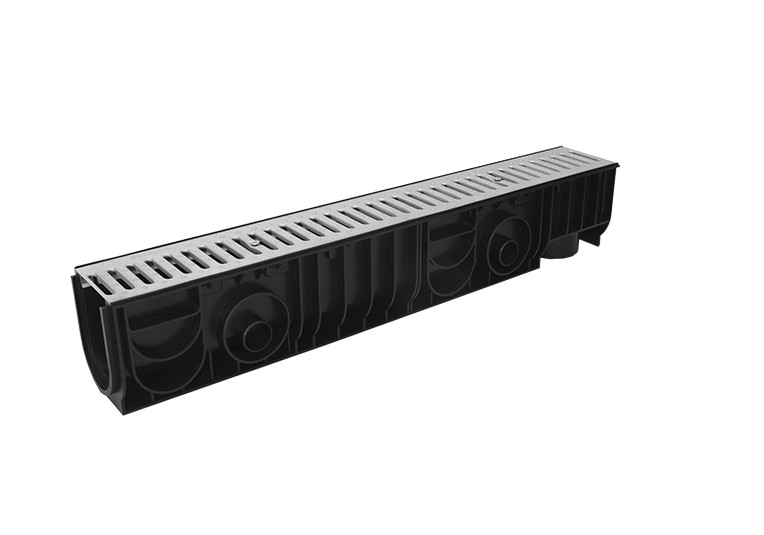 Лоток STANDART 100.175 h179  с решеткой стальной, Ecoteck, РБ