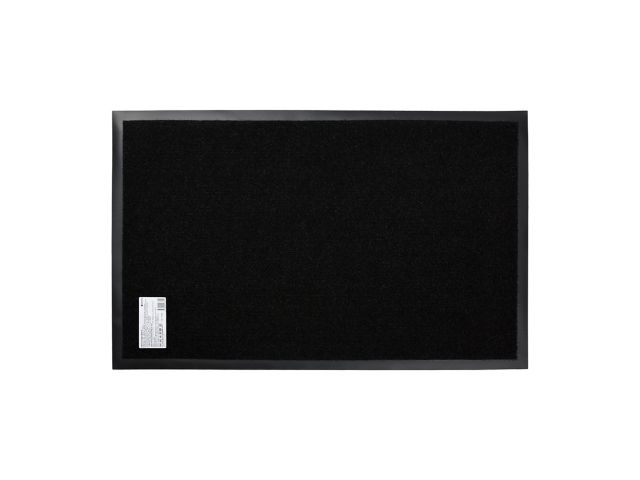 Коврик влаговпитывающий, ребристый “TRIP” 50*80 см "VORTEX", чёрный