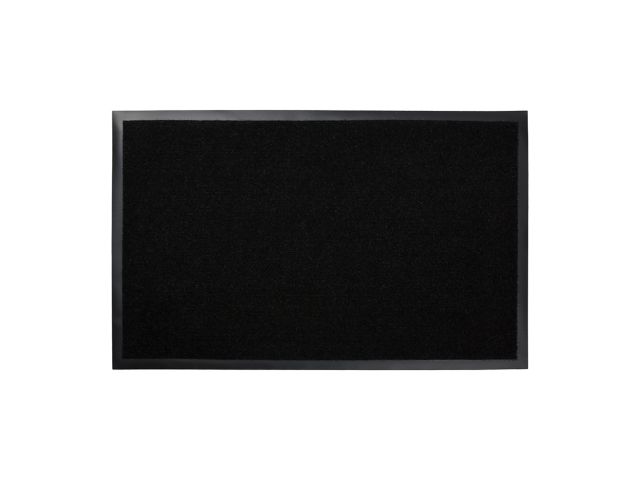 Коврик влаговпитывающий, ребристый “TRIP” 50*80 см "VORTEX", чёрный