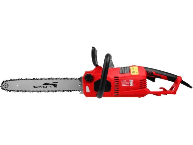 Пила цепная электрическая WORTEX EC 4024-1 SF шина 40.5 см (16"), 3/8" LP, 1.3 мм (2400 Вт, бескл. натяж. цепи, тормоз выбега цепи)