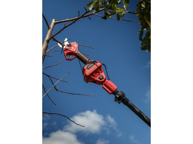 Телескопическая штанга для секатора WORTEX CBS 2030 в кор. ALL1 XLT SOLO 18 В, макс 252, мин 129 см (Алюминий, пластик)