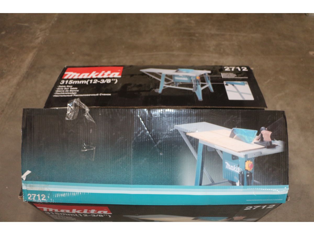 б/уНастольная дисковая пила MAKITA 2712 в кор. уцененный (1095384864)