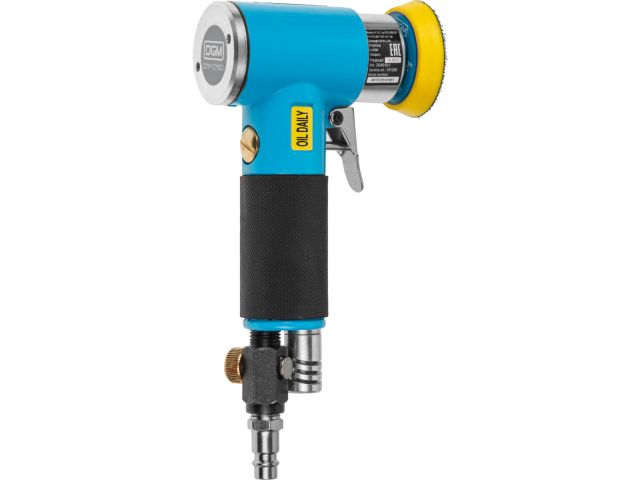 Пневмошлифмашина эксцентриковая DGM DTP-0750 (25 мм (1"), 50 мм (2"), 75 мм (3");Эксецнтр.:1,5 мм;16 000 об/мин;170 л/мин)