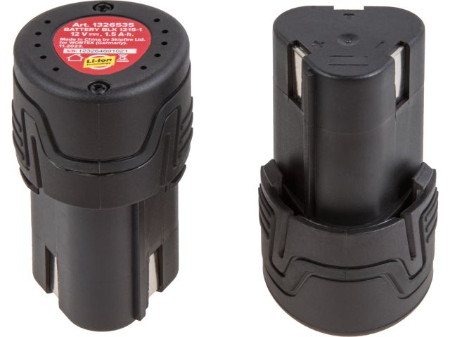 Аккум. дрель-шуруповерт WORTEX BD 1215 LiSET в чем. + 2 насадки, 12 В, 30 Н*м, 2х1.5 А*ч, БЗП 10 мм (Быстросъемный патрон, шурупы до 6 мм)