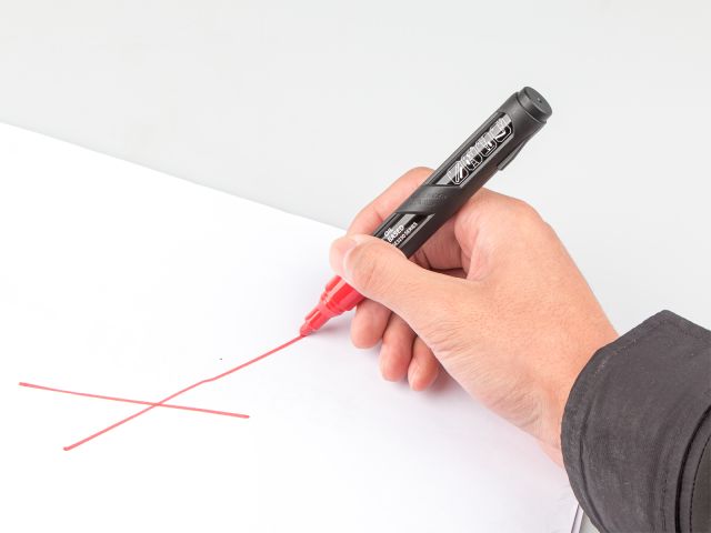 Маркер-краска промышл. перманентный 2-4мм красный EXPERT STARTUL (SE3230-02) (Толщина линии, мм: 2-4)