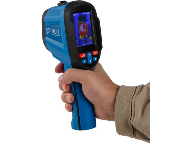 Тепловизор BULL TIC 1290 в кор. 120x90, 25 Гц, -20°C…+550°C (3,7 В, 2000 мАч, JPG/MP4, отслеживание центральной / горячей / холодной точки)