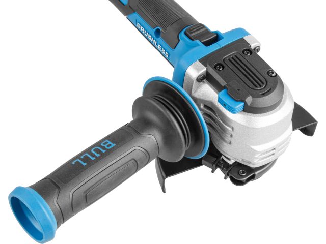 Аккум. углошлифмашина BULL CSG 1812-1 SR Xcase XLTpro 2x6 Ач БЕСЩЕТ, 125 мм, рег. об., 10 000 об/мин (Безредукторный тип, плав пуск, конст. 