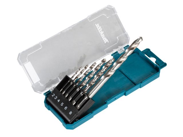 Набор сверл по металлу ц/х, HSS-G, D-75742 комплект из 6 шт MAKITA