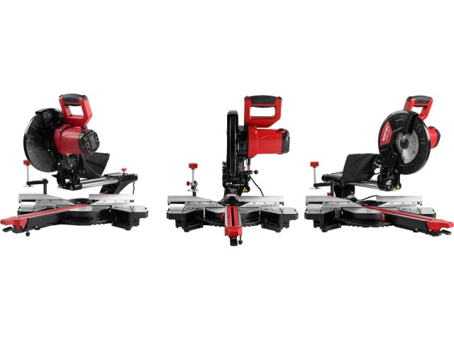 Торцовочная пила WORTEX MS 2520-3 LMO  в кор. 2000 Вт, 255 мм, глуб. до 90 мм, шир. до 340 мм, лазер (3200/4500 об. мин.)