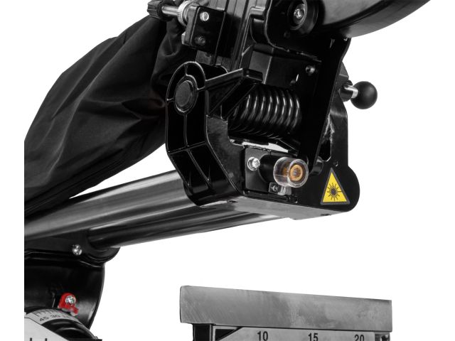 Торцовочная пила WORTEX MS 2520-3 LMO  в кор. 2000 Вт, 255 мм, глуб. до 90 мм, шир. до 340 мм, лазер (3200/4500 об. мин.)