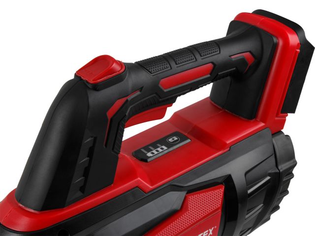 Аккум. воздуходувка WORTEX BB 2018 D ALL1 XLT SET 18 В, 2 Ач акб, макс.объём 570 м куб/ч