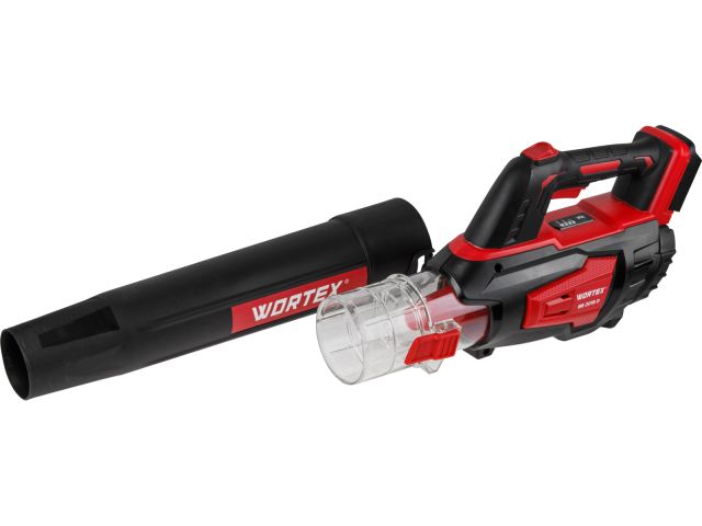 Аккум. воздуходувка WORTEX BB 2018 D ALL1 XLT SET 18 В, 2 Ач акб, макс.объём 570 м куб/ч