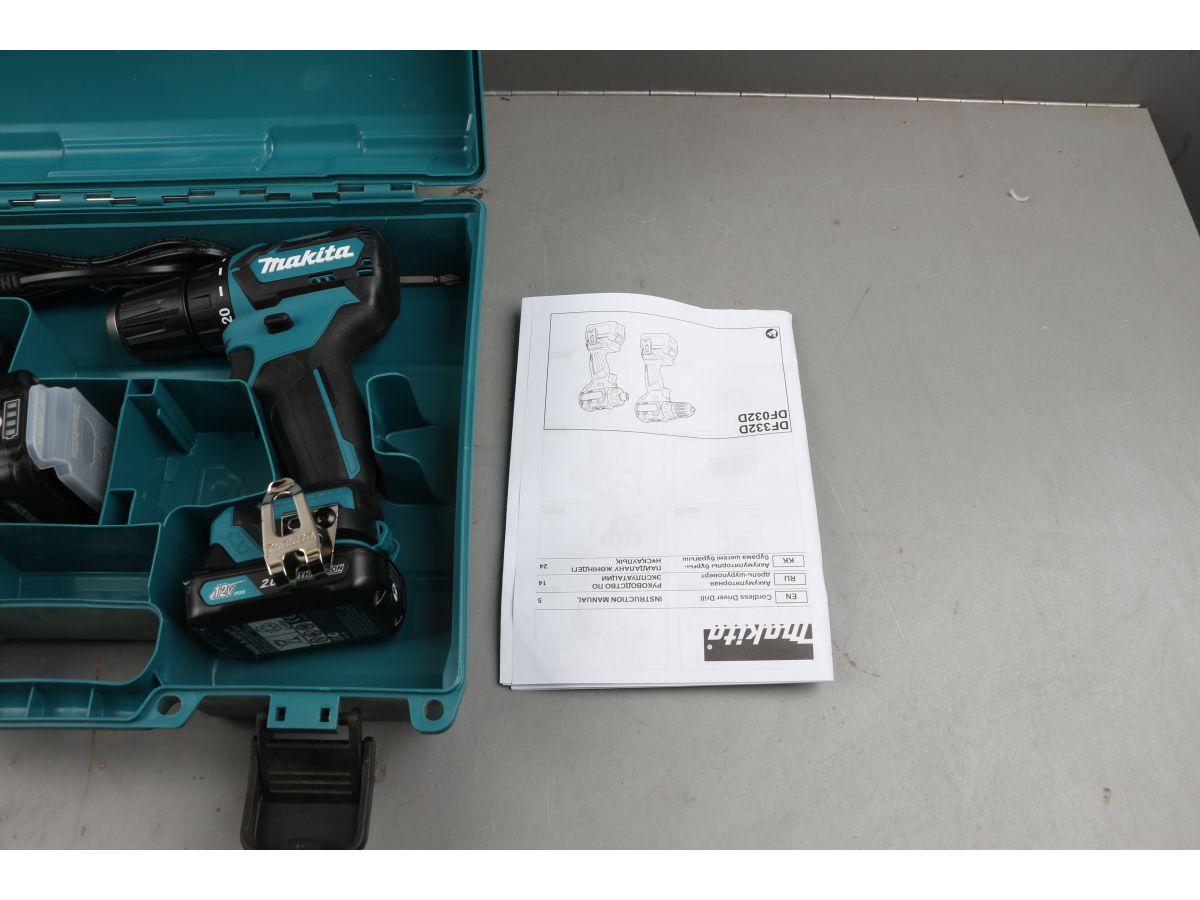 Аккум. дрель-шуруповерт MAKITA DF 332 DWAE в чем. уцененный (1309000894)
