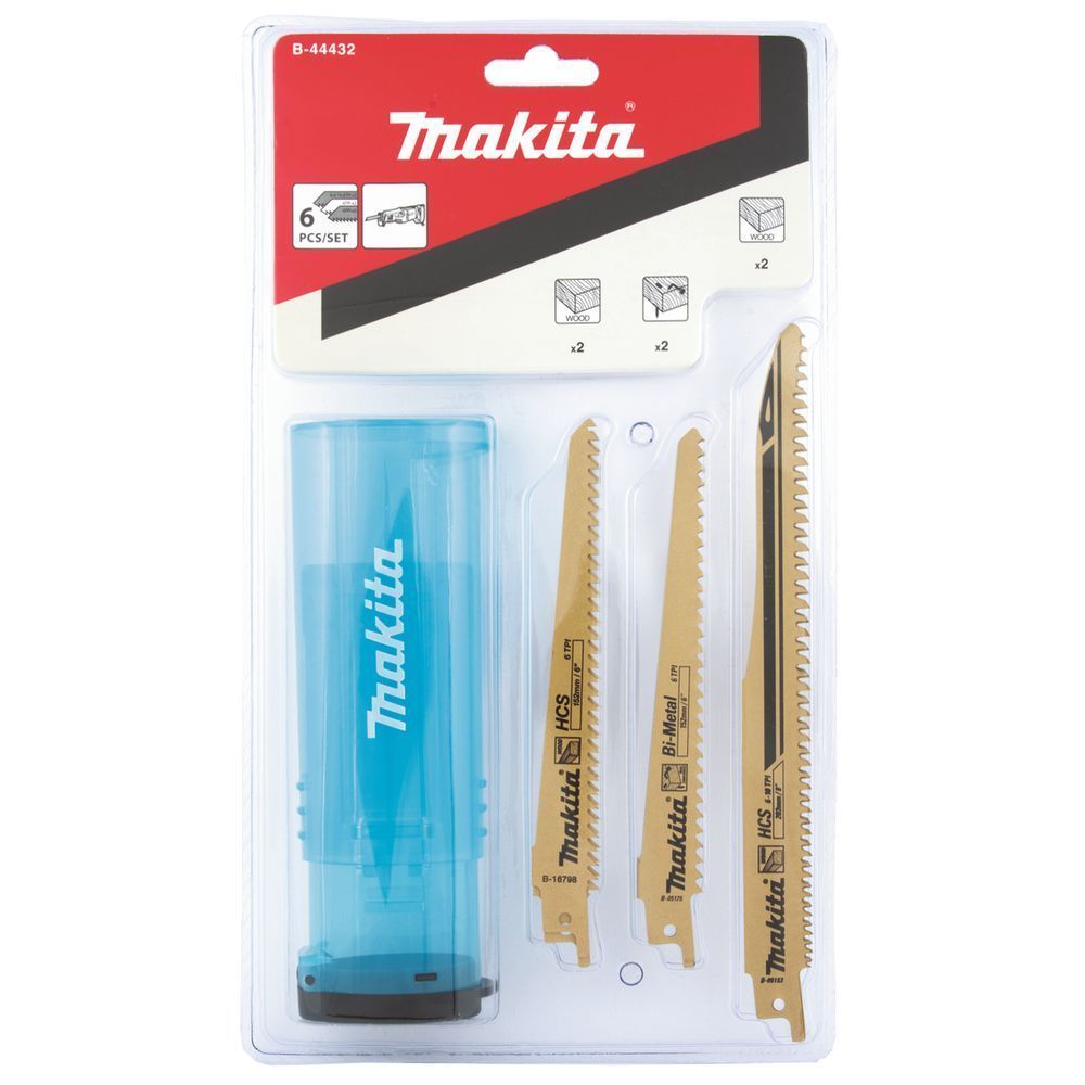 Пилка лобз. по дереву (6 шт.) MAKITA