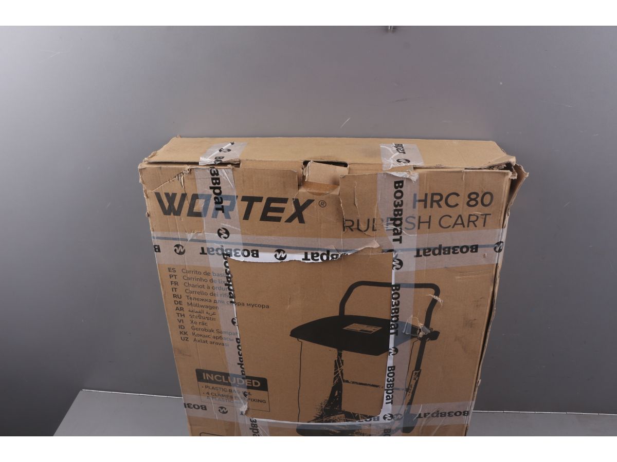 Тележка для сбора мусора WORTEX HRC 80 в кор. уцененный (1367332750)