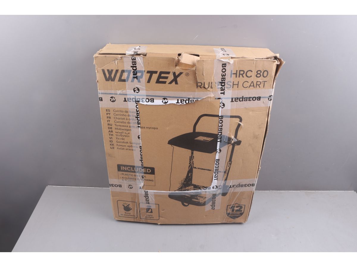 Тележка для сбора мусора WORTEX HRC 80 в кор. уцененный (1367332750)