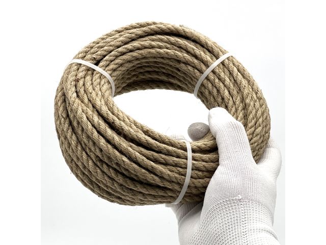 Веревка джутовая 6 мм 20 м STARFIX