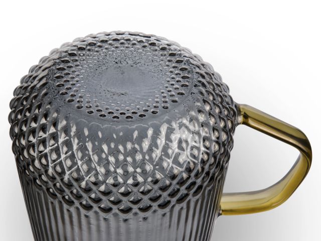 Кружка стеклянная, 400 мл, серия SONATA GOLDEN, PERFECTO LINEA