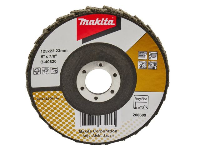 Круг лепестковый 125х22.2 мм плоский B-40820 MAKITA