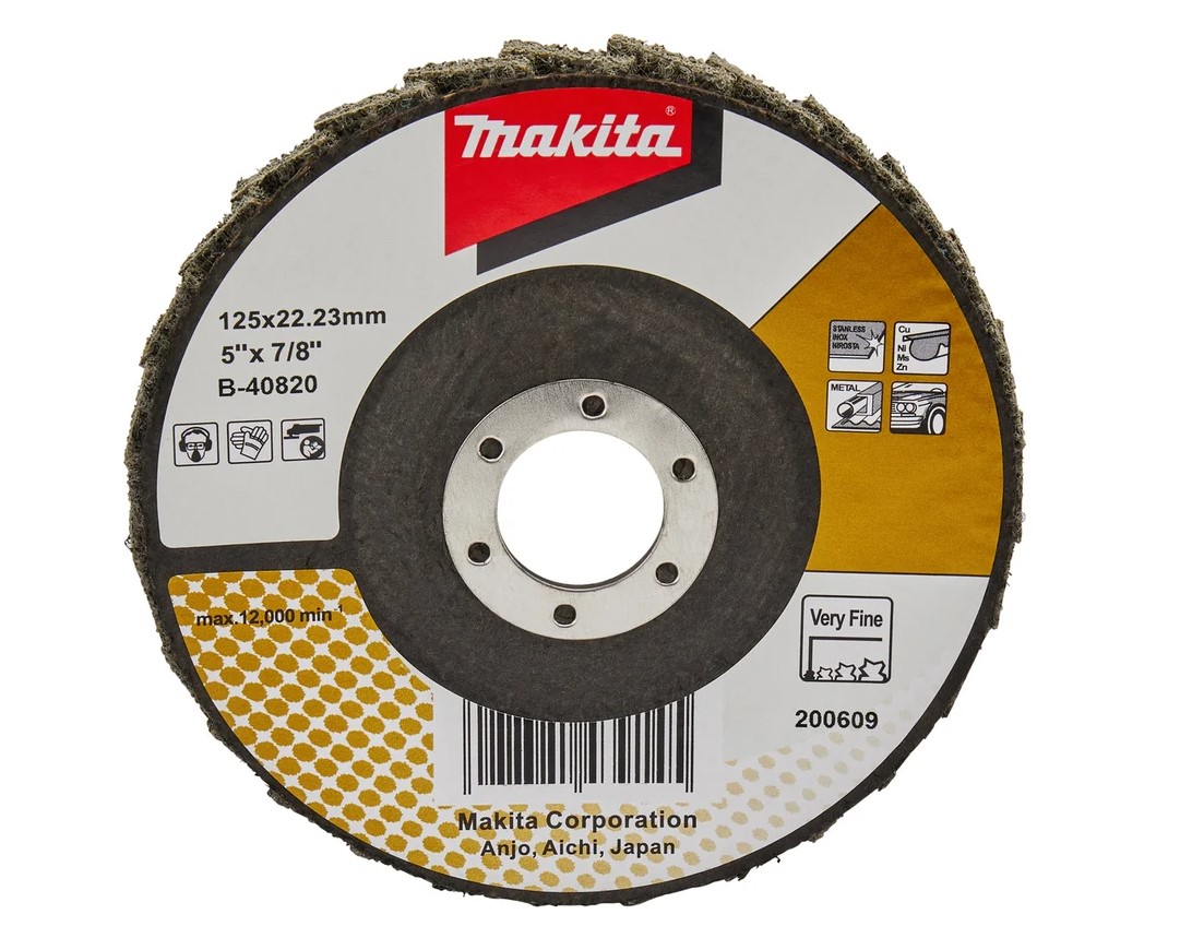 Круг лепестковый 125х22.2 мм плоский B-40820 MAKITA