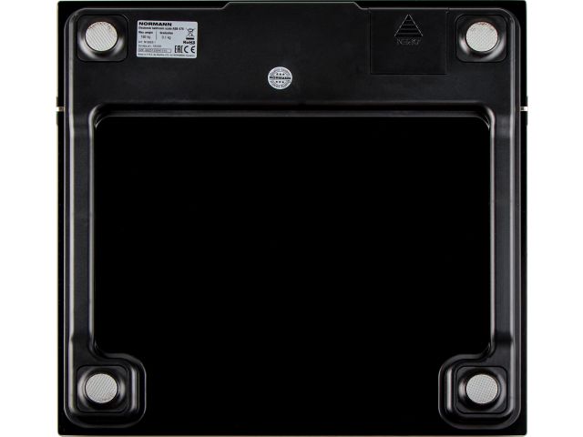 Весы напольные ASB-475 NORMANN (180 кг; стекло 6 мм; дисплей 50х35 мм; изм-ние уровня воды, жира, мышечной)