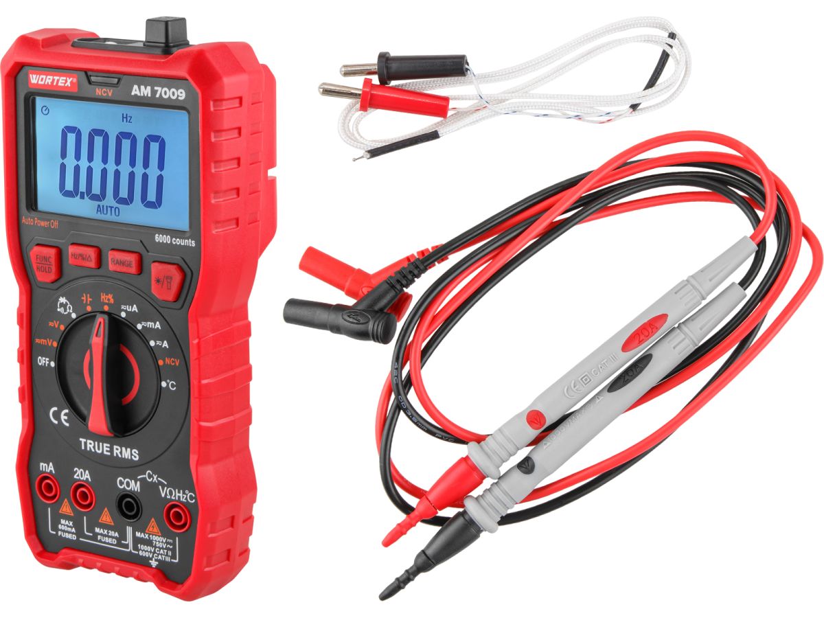 Мультиметр цифровой WORTEX AM 7009