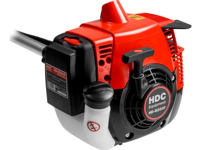Мотокоса HDC HD-B250F (1.6 кВт, 2.2 л.с., нож 3Т, ремень двухлямочный, вес 6.5 кг)