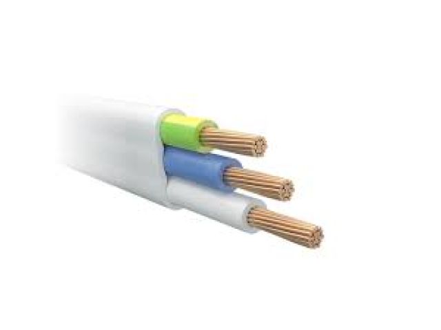 Провод ШВВП-с 3х0,75 (бухта 200м) Б Щучинский завод Автопровод (белый)