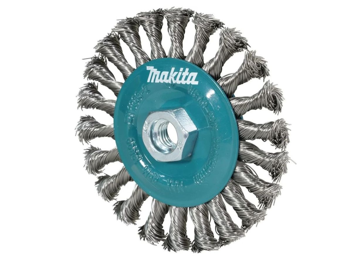 Щетка д/шлиф.маш. проволочная дисковая 125 мм MAKITA