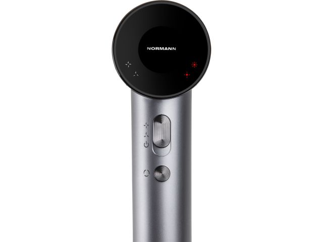 Фен NORMANN AHD-441 (ОТГРУЗКА ТОЛЬКО ПО ЭТН/ЭТТН | 1400 Вт; индикация на дисплее ; холод.обд.; ионизация; BLDC мотор; насадка-концетратор в 