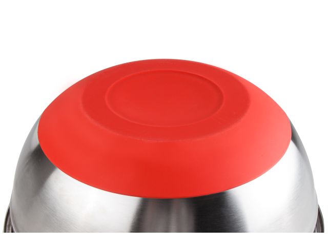 Миска для взбивания из нержавеющей стали, диаметр 28 см, с крышкой, серия CHEF, PERFECTO LINEA