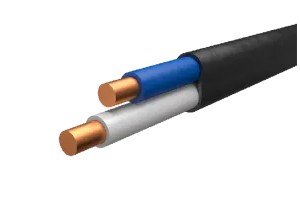 Кабель ВВГ-Пнг(A)-LS 2х1,5 (бухта 100м) Ч БелРосКабель