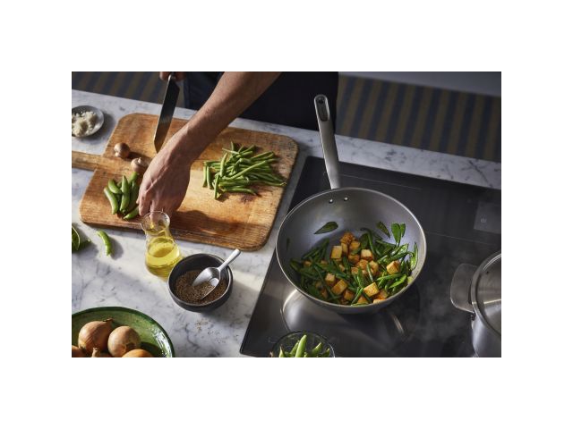 Сковорода-вок 28 см All Steel Fiskars