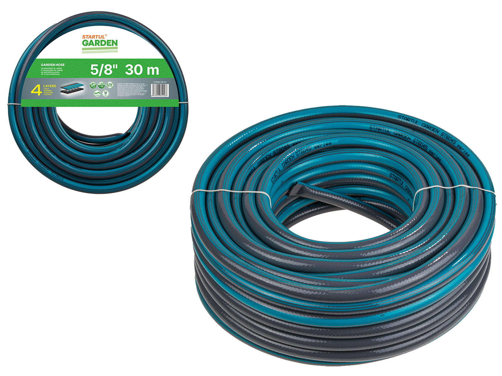 Шланг поливочный 5/8″ 30м STARTUL GARDEN (ST6045-5/8-30)