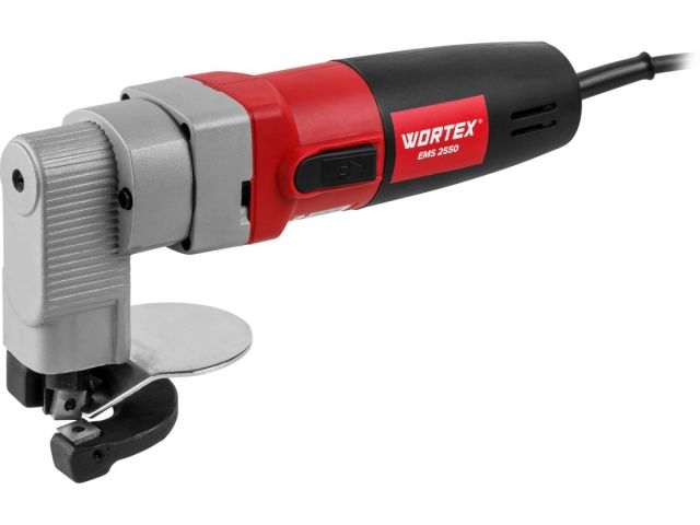 Ножницы листовые WORTEX EMS 2550 в чем. 500 Вт, 1800 ход./мин., 3 м кабель (2,55 кг)