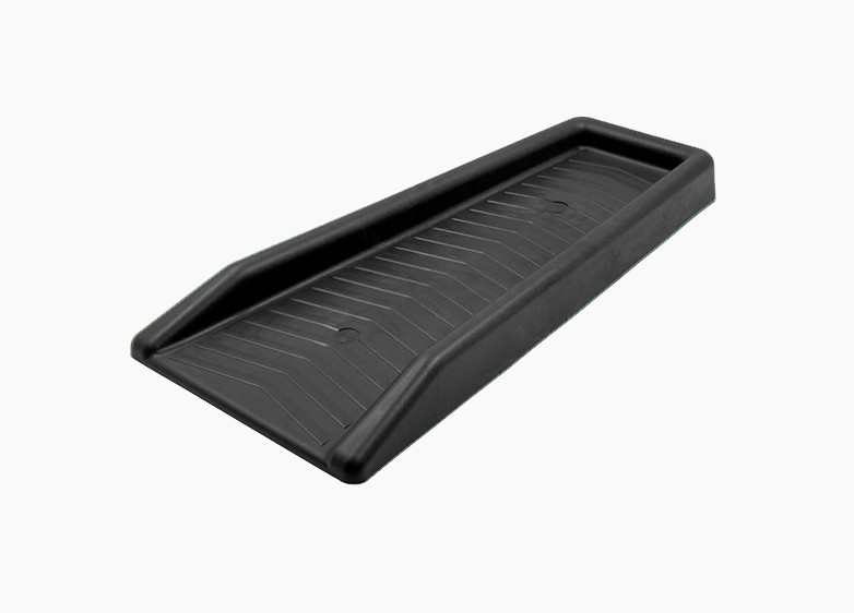 Направляющий желоб пластиковый 590х192/275х50 (черный) Ecoteck , РБ