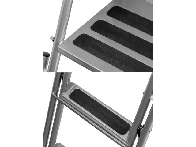 Доска гладильная - стремянка, Ruby 1, (1250х340 мм), с подставкой под утюг, PERFECTO LINEA