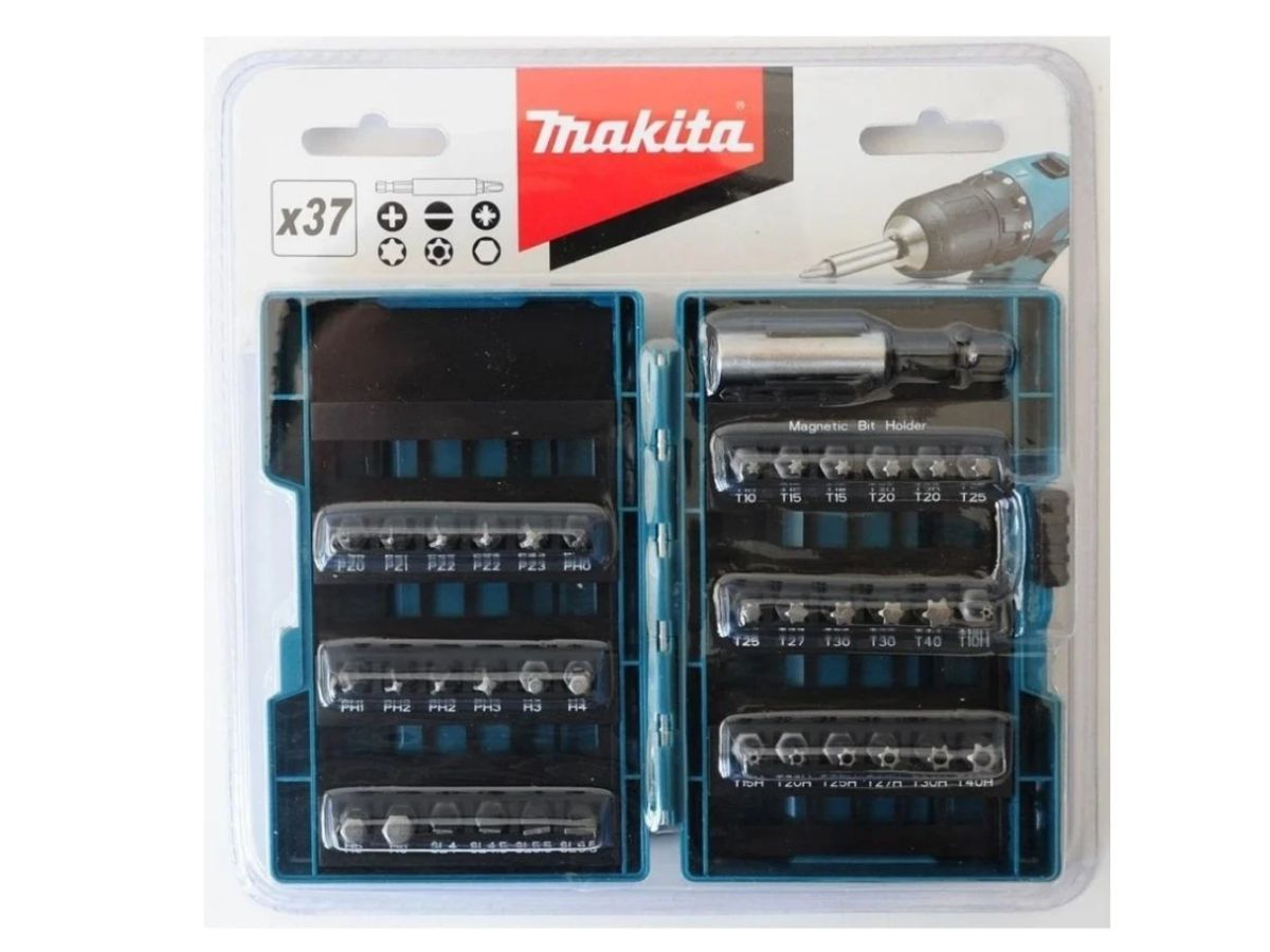 Набор бит с магнитным держателем (37 шт) MAKITA