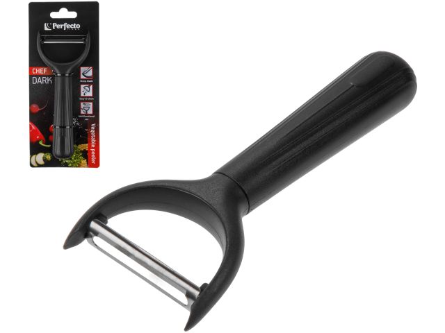 Нож для чистки овощей 14 см, серия CHEF dark, PERFECTO LINEA