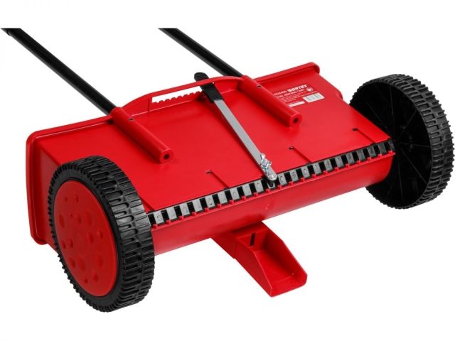 Сеялка механическая WORTEX HSP 4512 в кор. шир. 45 см., конт. 12 л. (8-ступенчатая регулировка объёма посева)