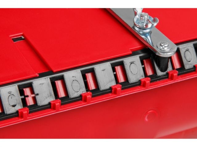 Сеялка механическая WORTEX HSP 4512 в кор. шир. 45 см., конт. 12 л. (8-ступенчатая регулировка объёма посева)