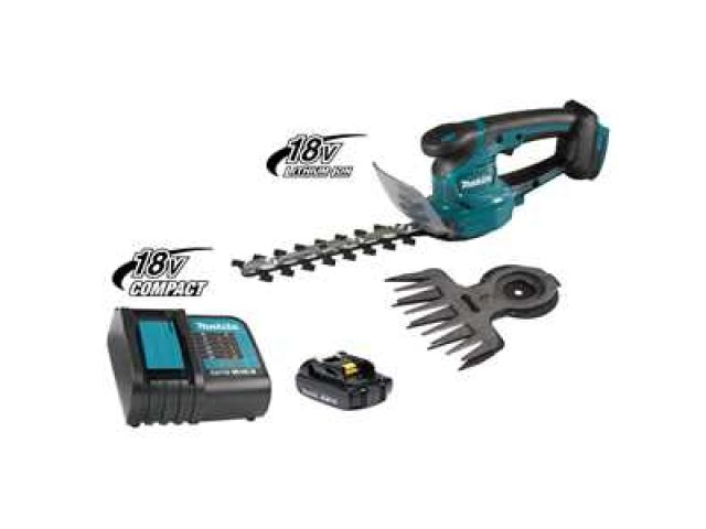 Аккум. ножницы садовые MAKITA LXT DUM111SYX в кор. (18.0 В, 1 акк., 1.5 А/ч, Li-Ion, шир. 110 мм)