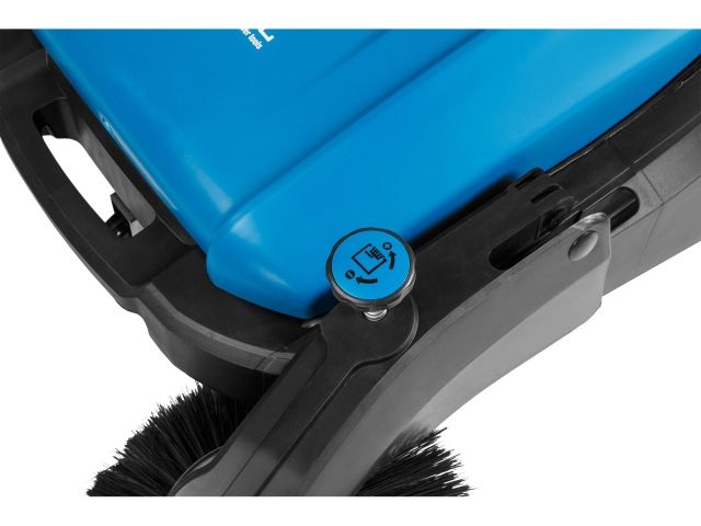 Подметальная машина механическая BULL HPS 9240 в кор. шир. 92 см. (Ручной привод, шир.: 92 см, мусоросборник 40 л.)