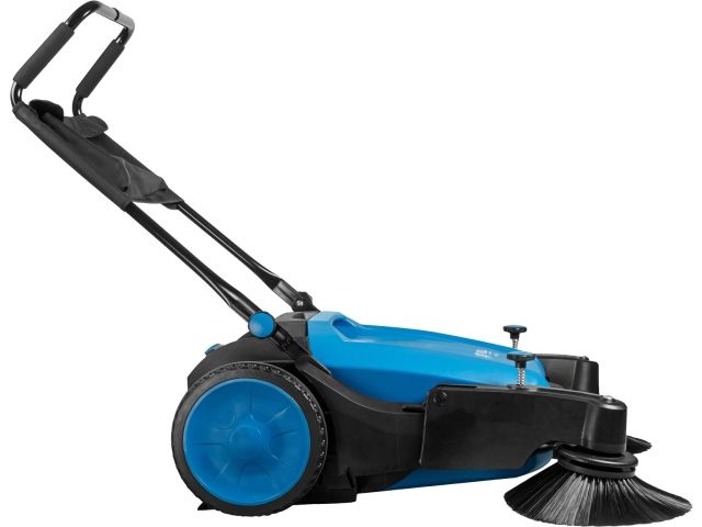 Подметальная машина механическая BULL HPS 9240 в кор. шир. 92 см. (Ручной привод, шир.: 92 см, мусоросборник 40 л.)