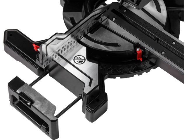 Торцовочная пила WORTEX MS 2518 LO в кор. 1800 Вт, 255 мм, 5000 об, глуб. до 90 мм, шир. до 340 мм (1800 Вт, 255 мм, 0°x90°: 340x90 мм, тене