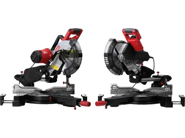 Торцовочная пила WORTEX MS 2518 LO в кор. 1800 Вт, 255 мм, 5000 об, глуб. до 90 мм, шир. до 340 мм (1800 Вт, 255 мм, 0°x90°: 340x90 мм, тене